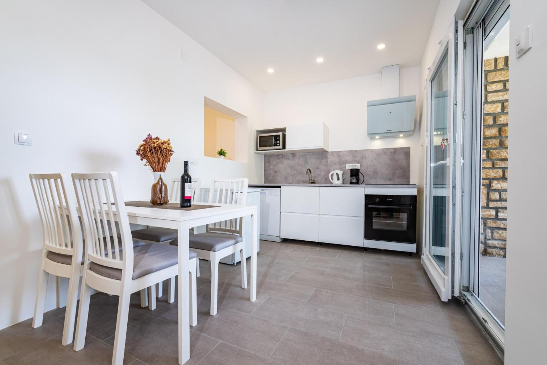 Sunset Family House In Bibinje On The Beach Bagian luar foto