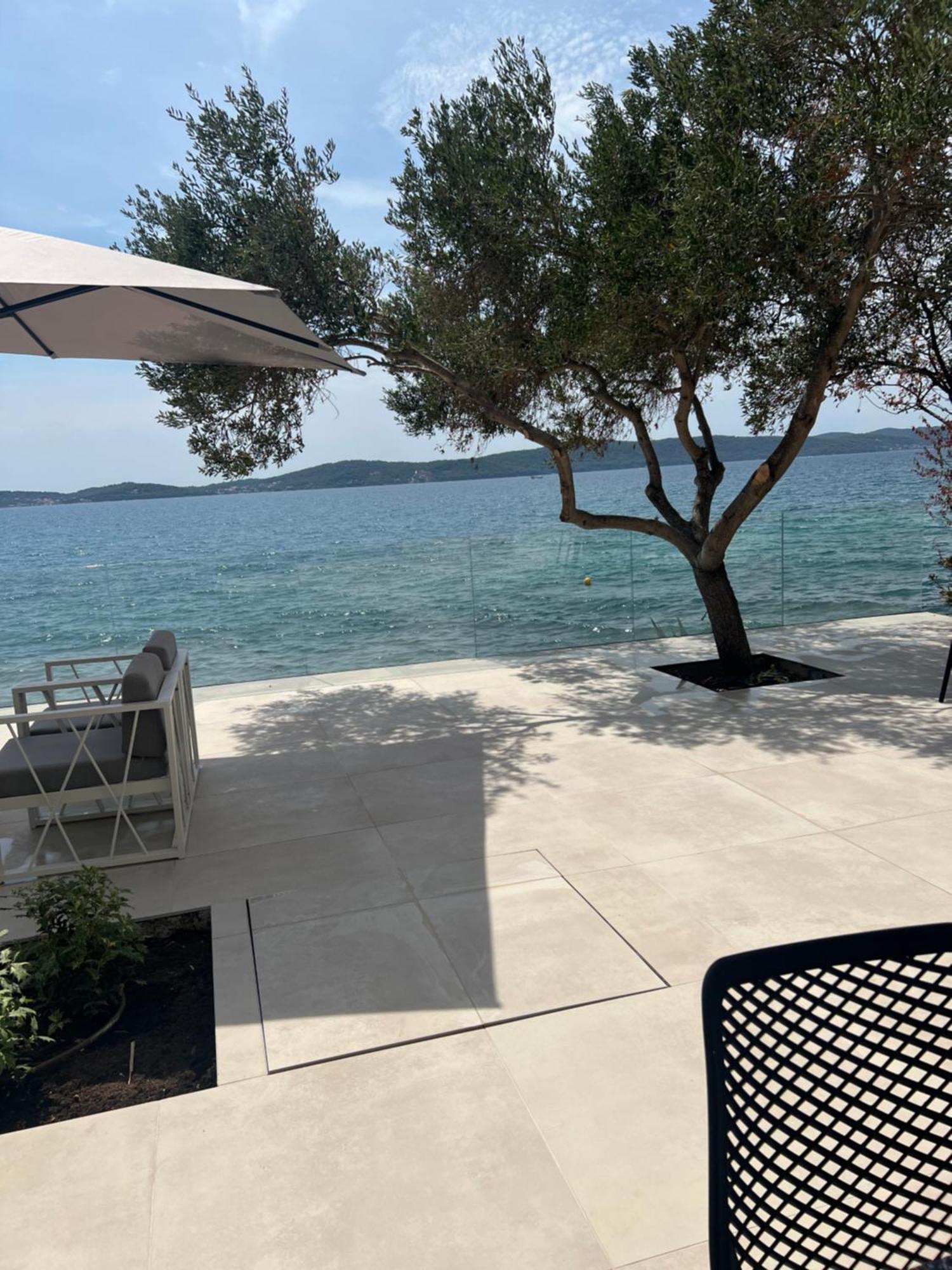Sunset Family House In Bibinje On The Beach Bagian luar foto