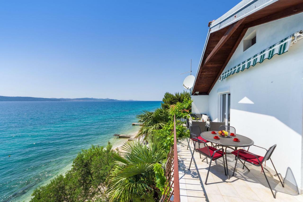 Sunset Family House In Bibinje On The Beach Bagian luar foto